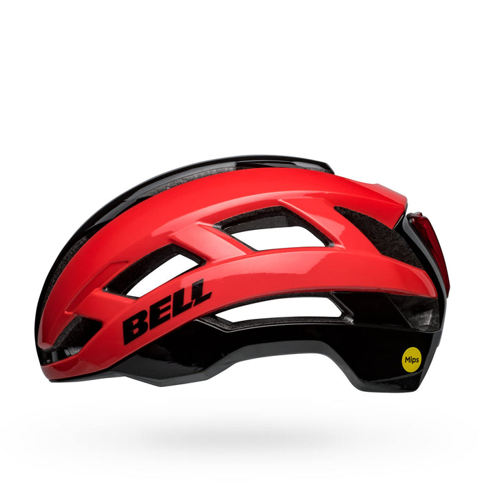 Bell Bike Falcon XR LED MIPS Bicycle Helmets Gloss Red/Black Small