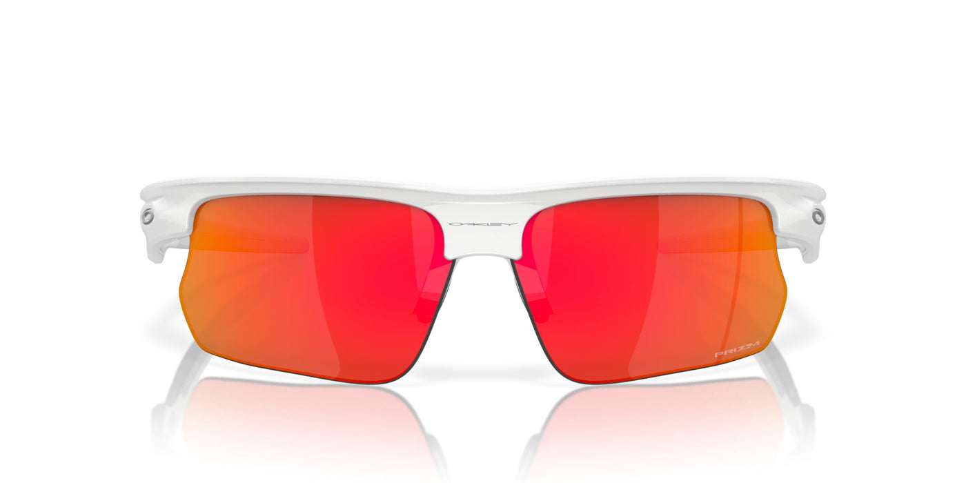 Oakley Bisphaera Polished White/PRIZM Ruby