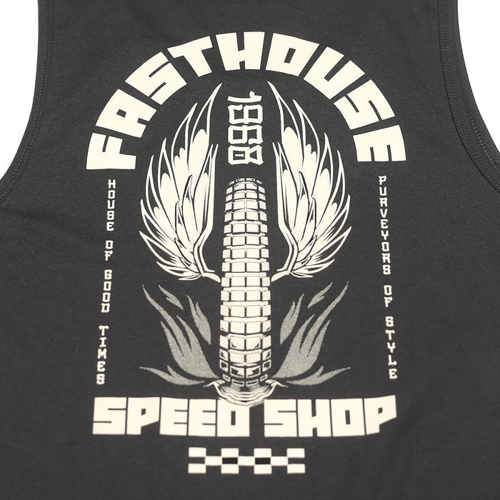 Fasthouse Iron Steed Tank Black Medium