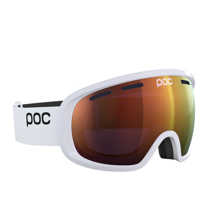 POC Fovea Hydrogen White/Partly Sunny Orange One Size