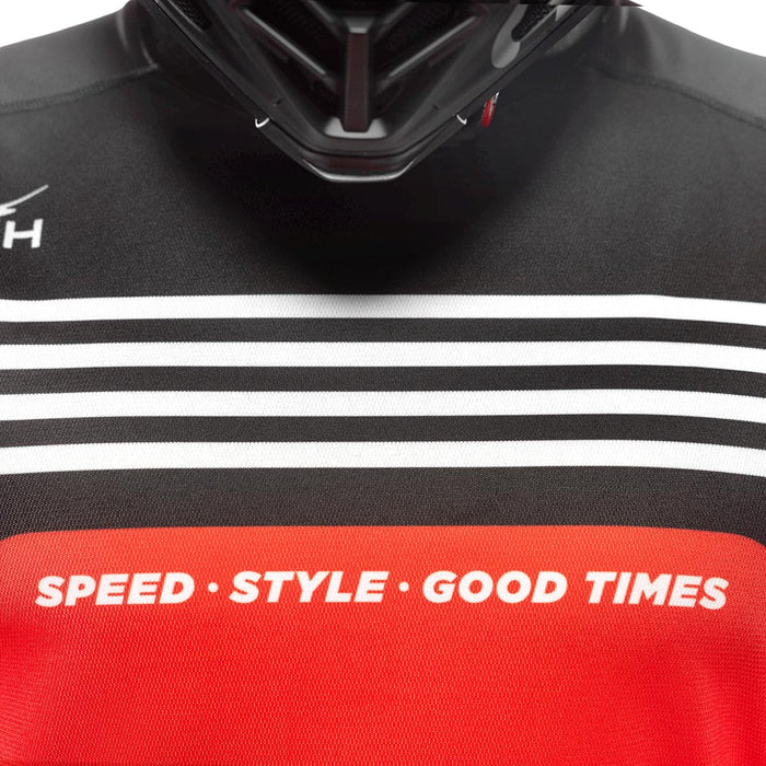 Fasthouse Elrod HyperSonic Jersey Red  Small