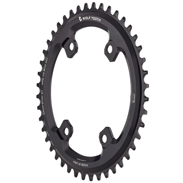Wolf Tooth 110 BCD Asymmetric 4-Bolt Chainrings for Shimano GRX Cranks