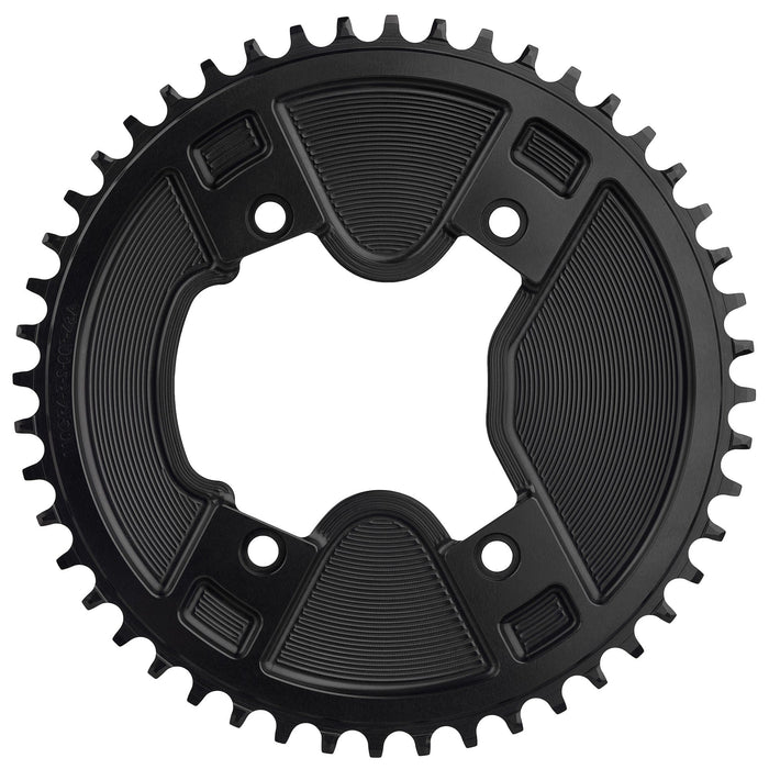 Aero 110 BCD Asymmetric 4-Bolt Bicycle Chainrings for Shimano GRX 800 Cranks