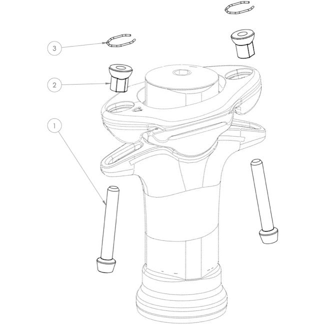 ENVE, Post Clamp Bolt Kit for G Series, Kit Bicycle Seatposts Clamps