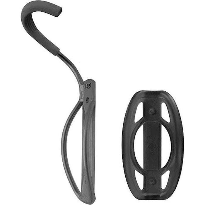 Delta Single Bike Wall Mount Rack with Tire Tray for Efficient Bicycle Storage