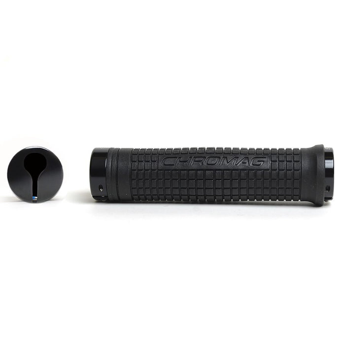 Chromag Squarewave XL Grips 150mm Black/Black