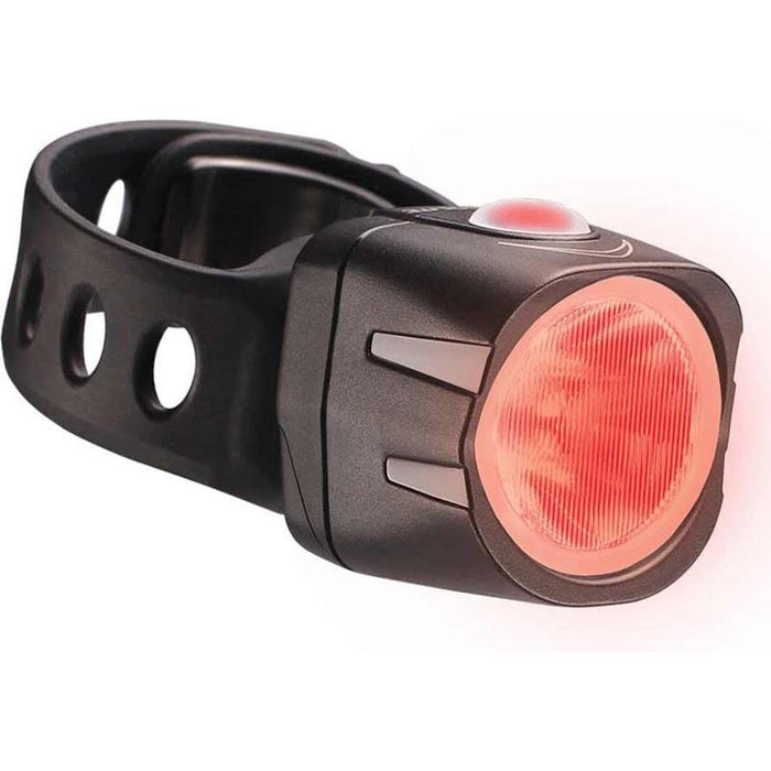 Cygolite Dice TL 50 Rechargeable Taillight - 50 Lumens Strap Mount Black Bicycle Lights