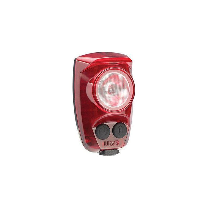 Cygolite Hotshot USB Rechargeable Bicycle Taillight with Seatpost and Stay Mounts