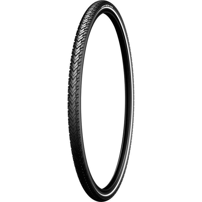 Michelin Protek Cross Tire 700x35C Wire Clincher Protek 1Mm Reflex 22Tpi Black