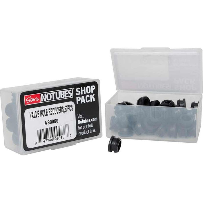 Stans No Tubes Valve Hole Reducer, Pack Of 50