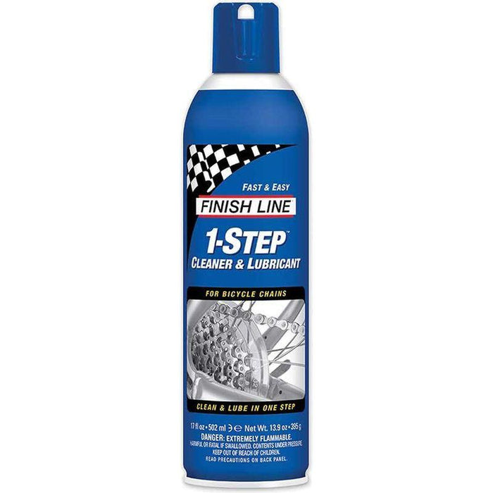 Finish Line 1-Step Cleaner and Bike Chain Lube - 17oz Aerosol