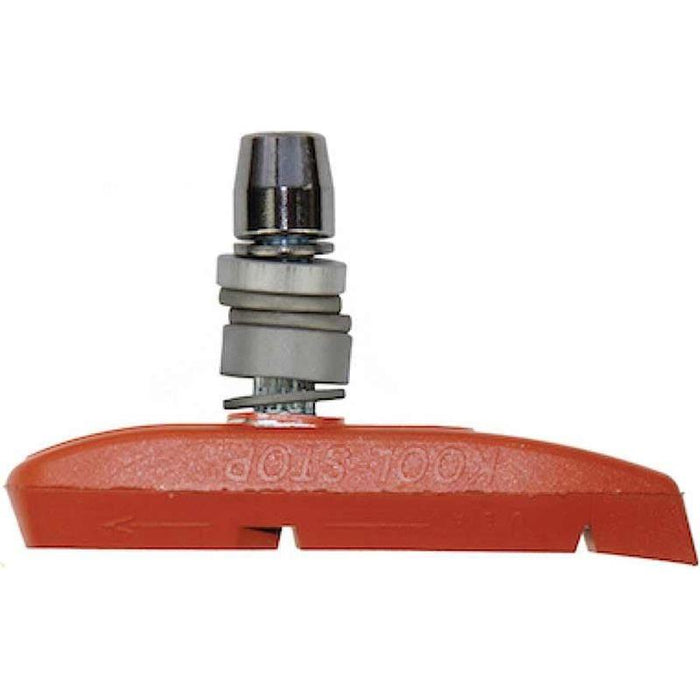 Kool Stop, Supra 2, Linear Pull Pads, Threaded posts, Salmon, Pair