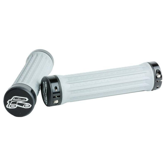 Renthal Traction Soft 130mm Light Grey Bicycle Grips