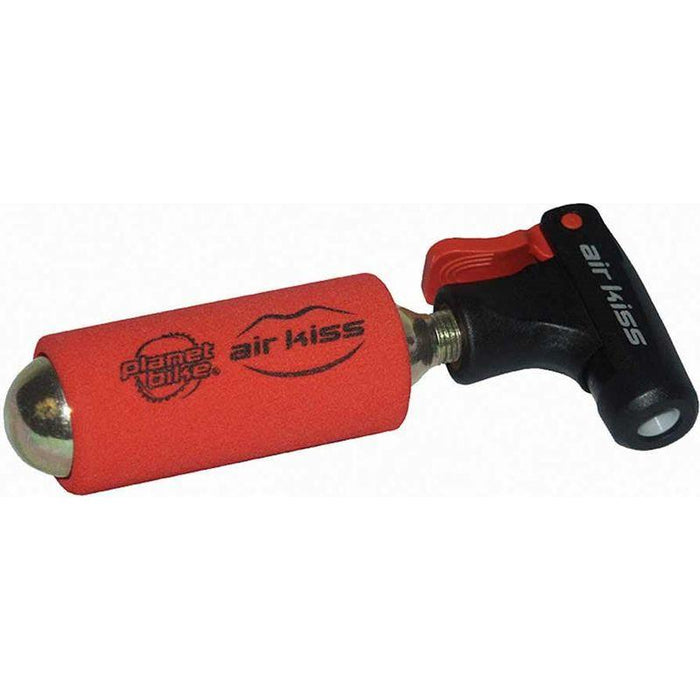 Planet Bike Air Kiss CO2 Inflator: Includes 16g Threaded Cartridge and Sleeve