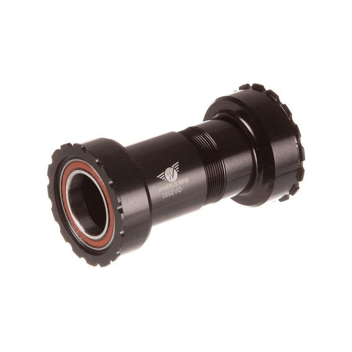 Wheels Manufacturing 386 EVO Bottom Bracket with Angular Contact Bearings for 22/24mm (SRAM/GXP) Spindles