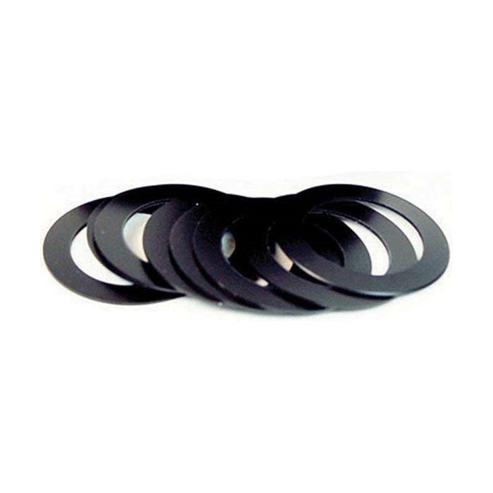 Wheels Manufacturing 0.7mm Black Aluminum Bottom Bracket Spacer
