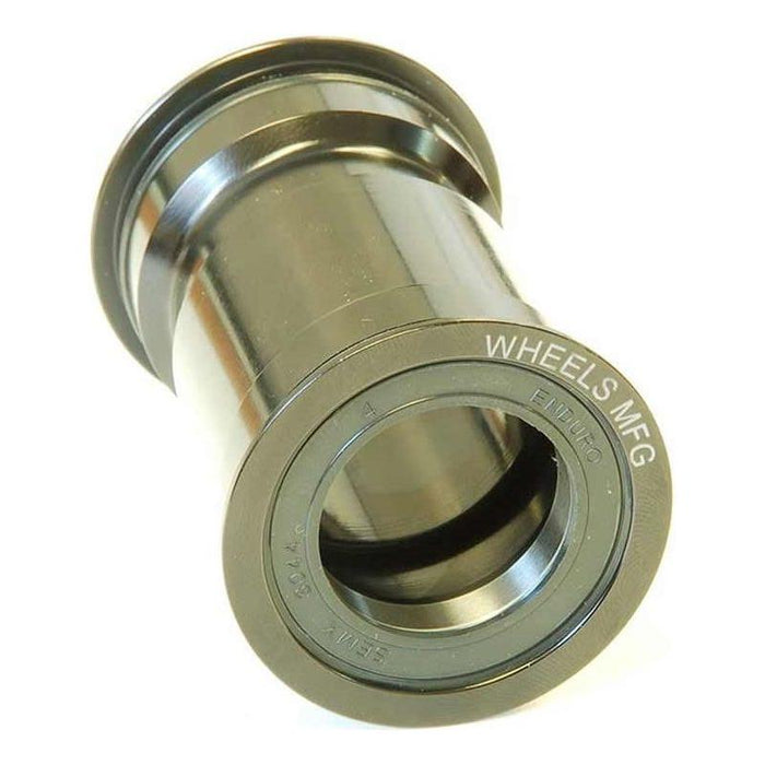 Wheels Manufacturing PressFit 30 Bottom Bracket with ABEC-3 Bearings Black Cups