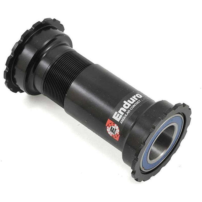 Wheels Manufacturing Thread Together BB86/92 SRAM Bottom Bracket with Angular Contact Bearings Black Threaded Cups