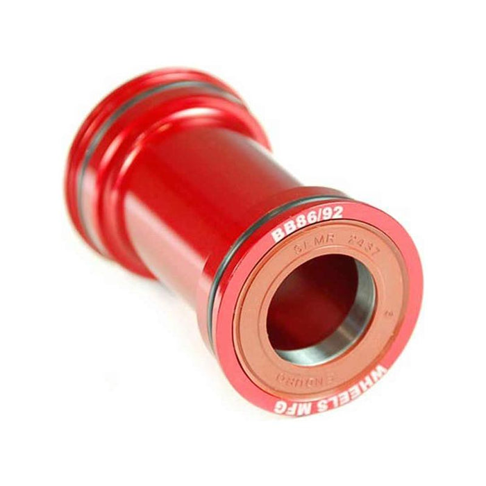 Wheels Manufacturing BB86/92 SRAM Bottom Bracket with ABEC-3 Bearings Black Cups