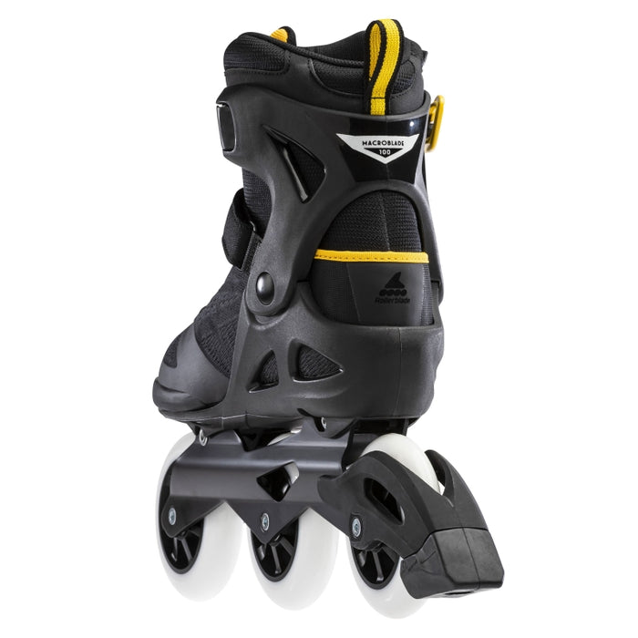 Rollerblade Macroblade 100 3Wd Black/Saffron Yellow 10.5