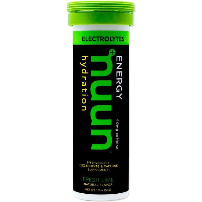 Nuun Sport With Caffeine Electrolyte Bicycle Nutrition Drink Mixes