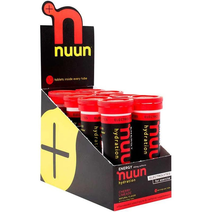Nuun Sport With Caffeine Electrolyte Bicycle Nutrition Drink Mixes