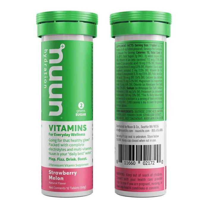 Nuun Vitamins Tablets Bicycle Nutrition Drink Mixes