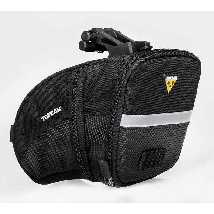 Topeak Aero Wedge Seat Bag - QuickClick Large Black