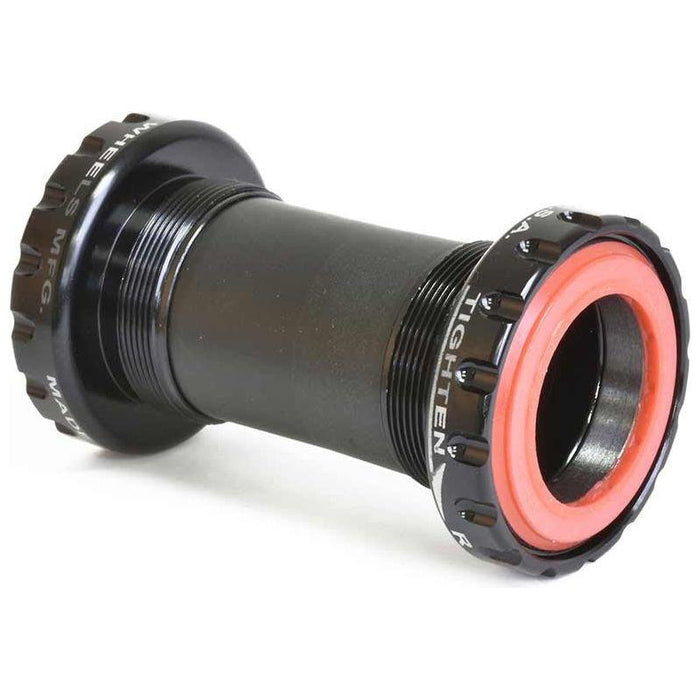 Wheels Manufacturing BSA English Threaded Bottom Bracket - DUB Spindle ABEC-3 Bearing Black