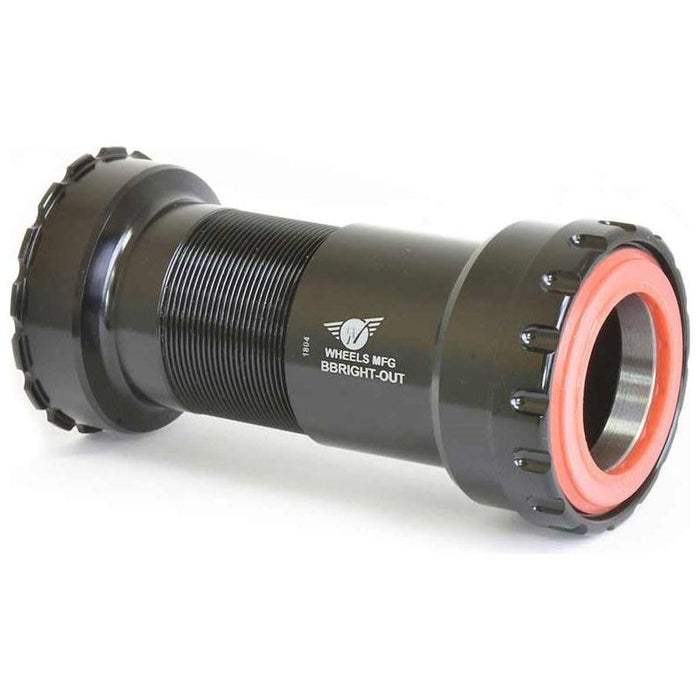 Wheels Manufacturing PressFit BBRight Thread-Together Bottom Bracket - DUB Spindle ABEC-3 Bearing Black