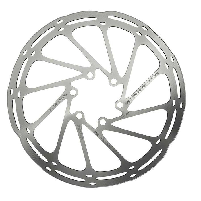 SRAM, Centerline Rounded, Disc brake rotor, ISO 6B, 180mm (Without Original Box)