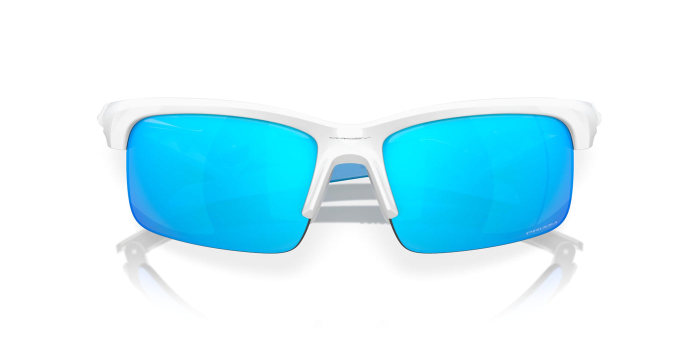 Oakley Capacitor Polished White/PRIZM Sapphire