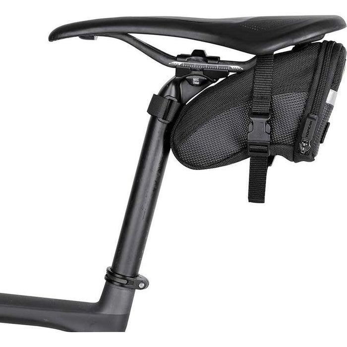 Topeak Aero Wedge Seat Bag - Strap-on Small Black