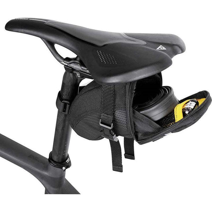Topeak Aero Wedge Seat Bag - Strap-on Small Black