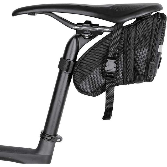 Topeak Aero Wedge Seat Bag - Strap-on Medium Black
