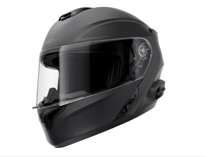 SENA Outrush R Flip-Up Motorcycle Helmet Modular Full-Face Touring Style
