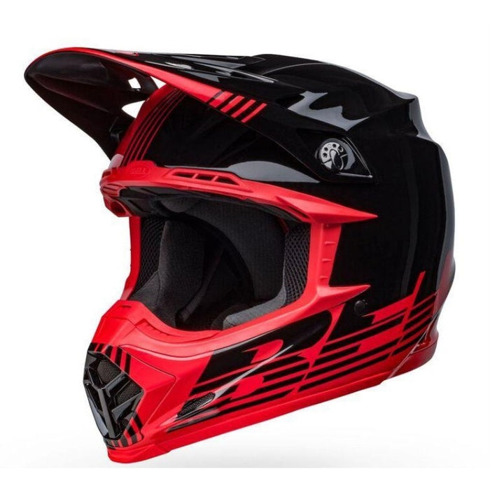 Bell Moto Moto-9 MIPS Louver Gloss Black/Red Large