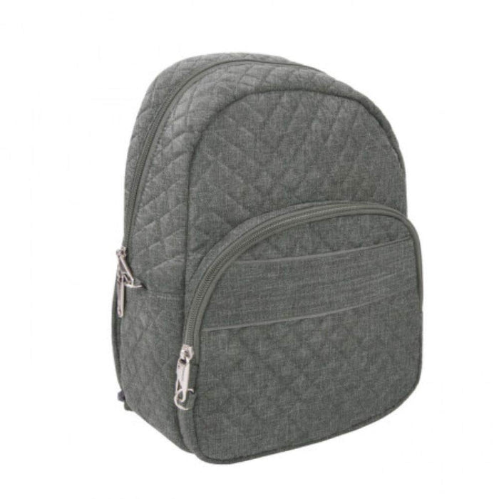 Travelon AT BoHo Daybag Backpack Gray Heather Solid