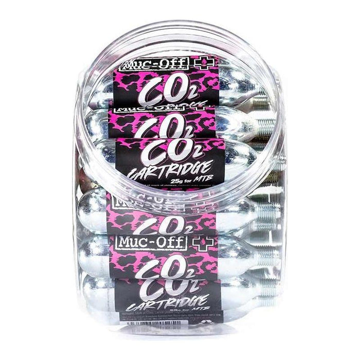 Muc-Off High-Performance Bicycle CO2 Cartridges for Rapid Inflation and Repair Bicycle CO2 Cartridges