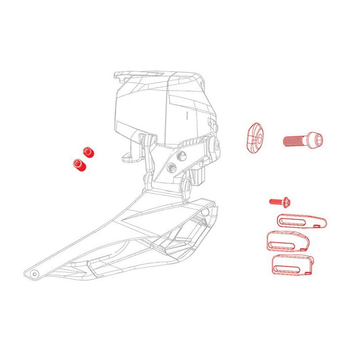 Sram Force eTap AXS Bicycle Derailleur Parts Kit