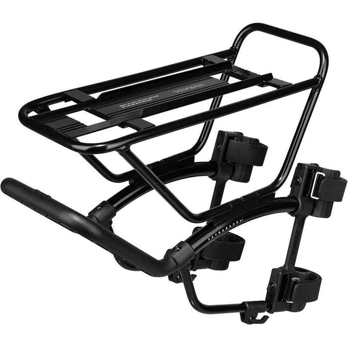 Topeak TetraRack M1 Front Rack for MTB - Fork Blade Strap Mount Black
