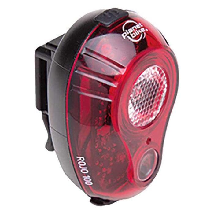 Planet Bike Rojo 100 Taillight - USB Rechargeable Red