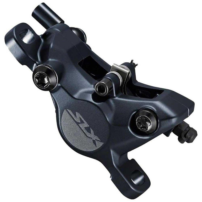 SHIMANO HYDRAULIC DISC BRAKE, BR-M7100, SLX, FRONT OR REAR, POST MOUNT, W/J04C METAL PAD(W/FIN)