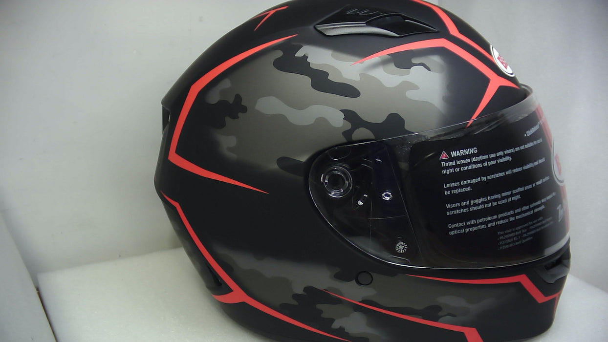 Bell Moto Qualifier Stlighth Camo Matte Black-Red X-Large (Without Original Box)