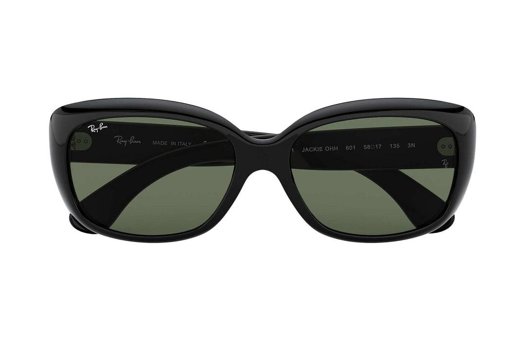 Rayban Jackie Ohh Black/Dark Green 58mm