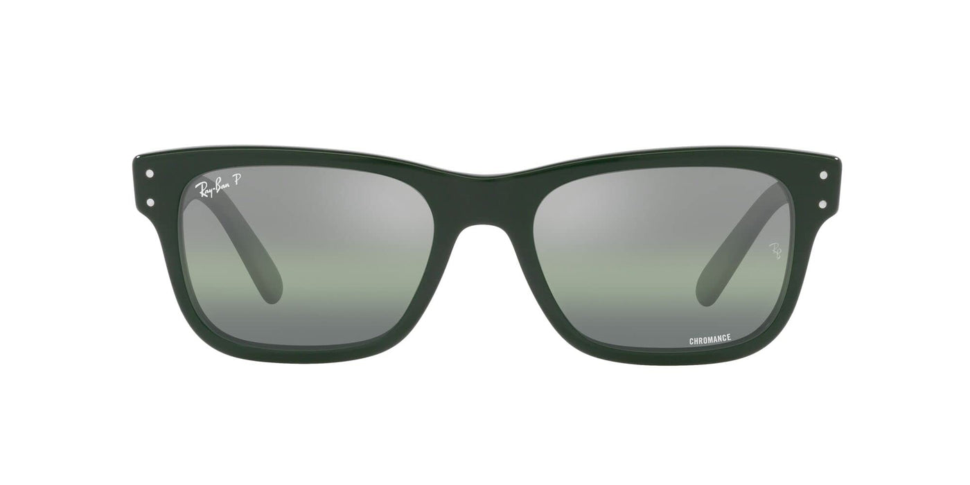 Rayban Mr Burbank Green/Dark Green Grad Mirror Polar