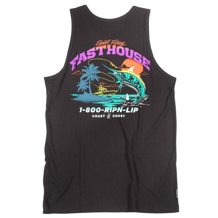 Fasthouse Panama Tank Black 3X-Large