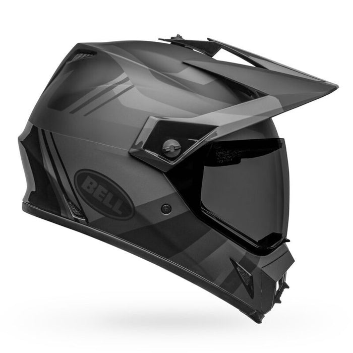 Bell MX-9 Adventure MIPS Helmets - Marauder Matte/Gloss Blackout - Small