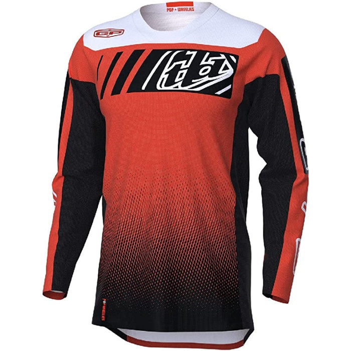 Troy Lee Designs Gp Jersey Icon Black/Orange Large