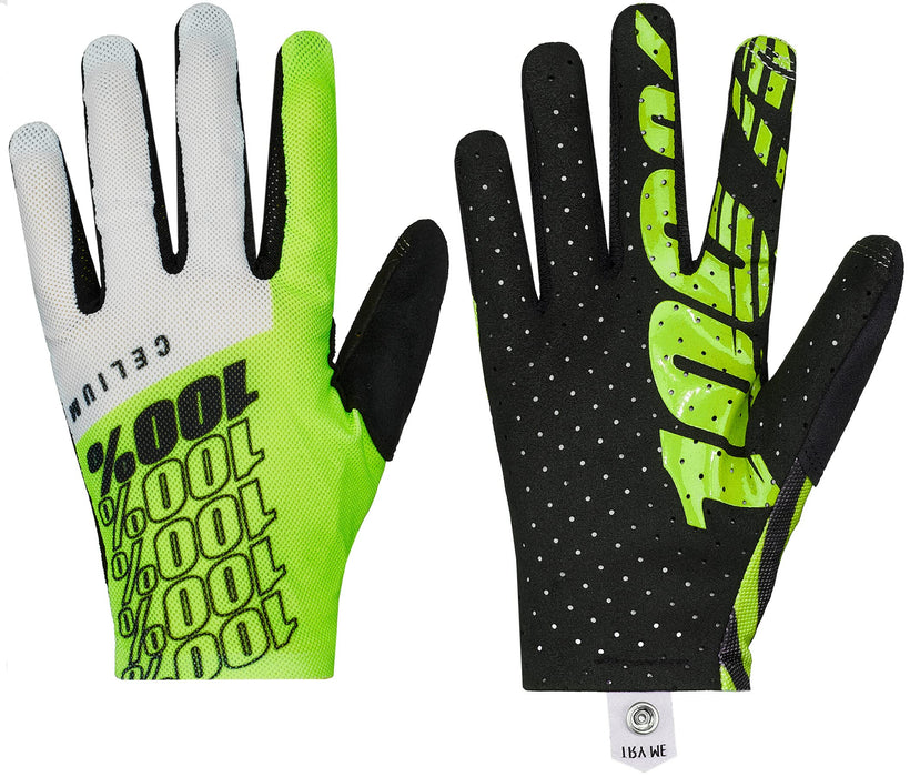 Ride 100 CELIUM Gloves Fluo Yellow - 2XL